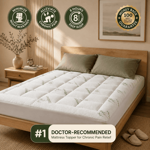 Wake up without the back, hip, or shoulder pain — without buying a $1,200 mattress.